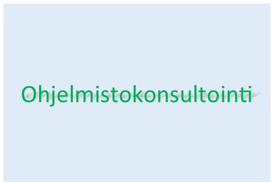 Ohjelmistokonsultointi